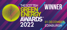 The Scottish Green Energy Awards 2022 Winner logo.