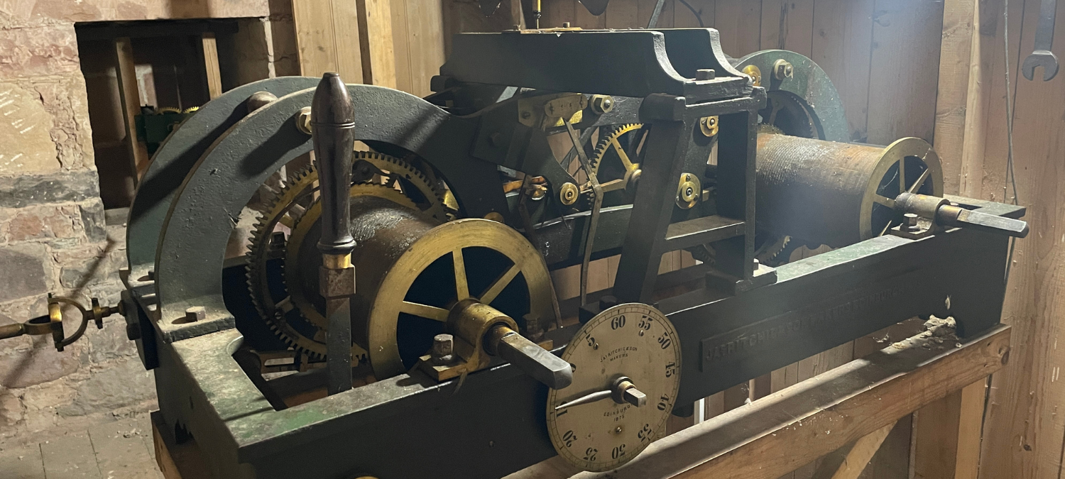 All in Good Time: Historic Stow Clock Gets a Facelift