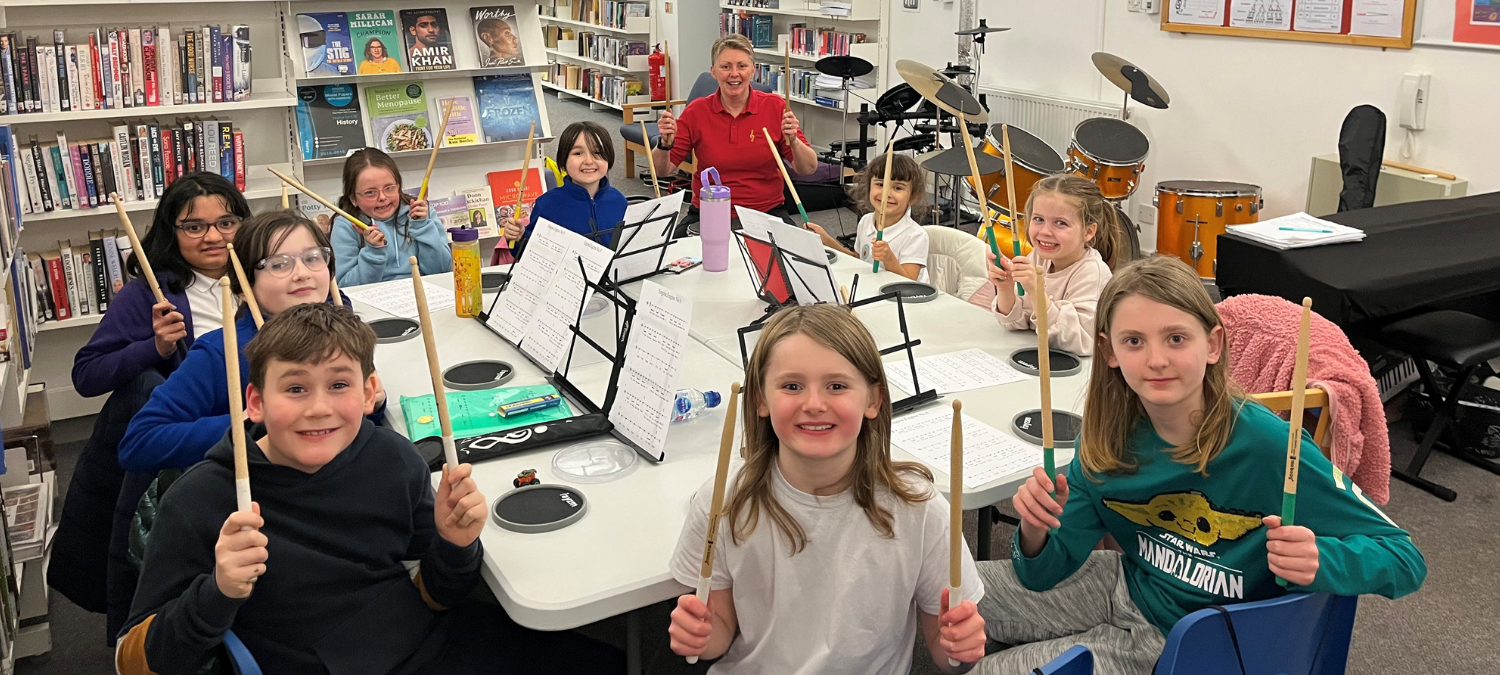 Tutti music – community-based kids music classes drum up excitement in Blackridge