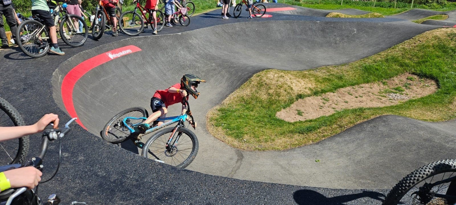 New Stow Pump Track officially opens