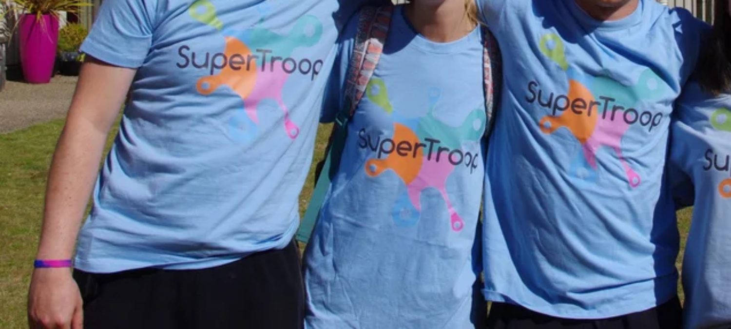 Funding supports SuperTroop volunteers