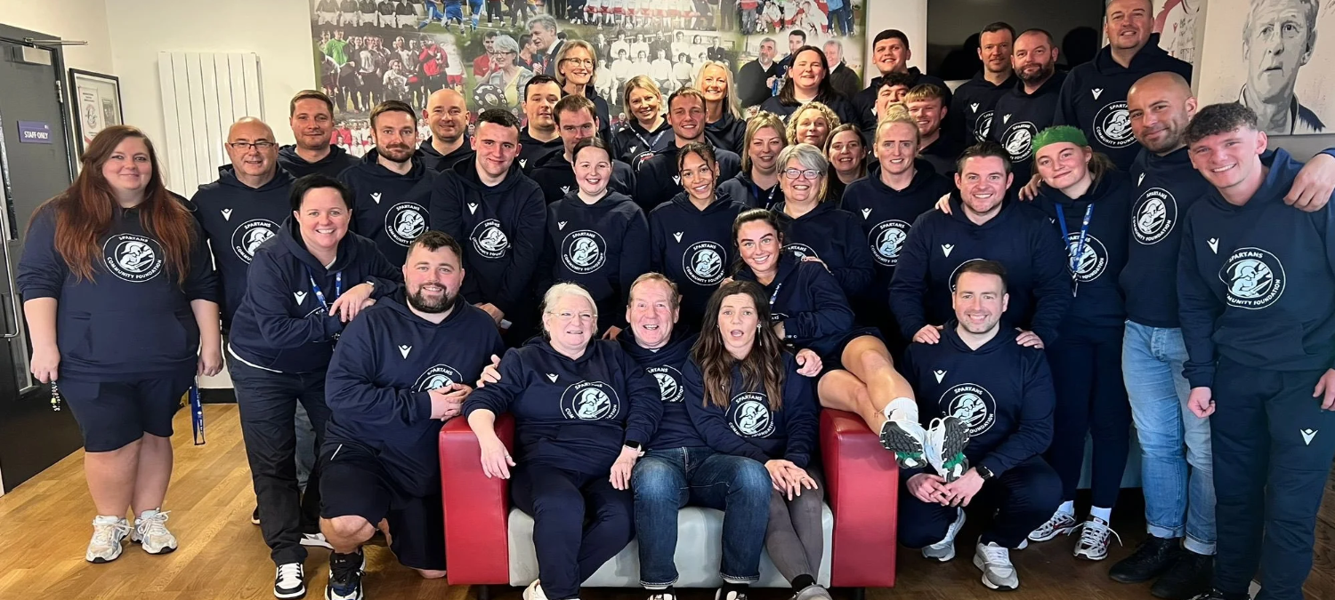 Here for good: using football as a hook to support a community