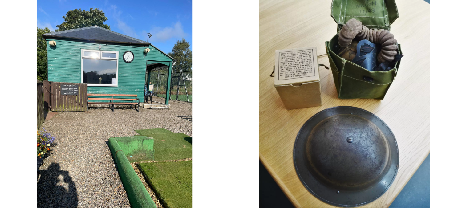 The Broughton and District Bowling Club and the Biggar Museum Replica Loan Boxes